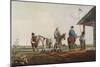 Gauchos at Door of Pulperia (Local Food Store and Saloon) Two Leagues from Buenos Aires-null-Mounted Giclee Print