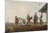 Gauchos at Door of Pulperia (Local Food Store and Saloon) Two Leagues from Buenos Aires-null-Mounted Giclee Print