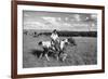 Gauchos at Work-Mario de Biasi-Framed Giclee Print