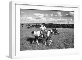 Gauchos at Work-Mario de Biasi-Framed Giclee Print