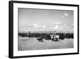 Gauchos at Work-Mario de Biasi-Framed Giclee Print