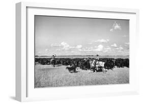 Gauchos at Work-Mario de Biasi-Framed Giclee Print