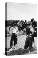 Gauchos before Working-Mario de Biasi-Stretched Canvas