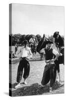 Gauchos before Working-Mario de Biasi-Stretched Canvas