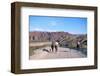 Gauchos in Quebrada de las Flechas near Salta, Argentina-null-Framed Art Print