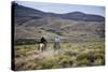 Gauchos Riding Horses, Patagonia, Argentina, South America-Yadid Levy-Stretched Canvas