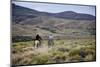 Gauchos Riding Horses, Patagonia, Argentina, South America-Yadid Levy-Mounted Premium Photographic Print