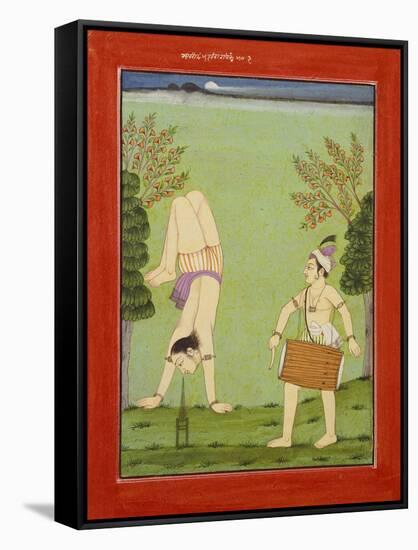Gauda Raga: Third Putra of Dipak, C.1750-null-Framed Stretched Canvas