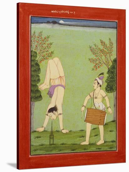 Gauda Raga: Third Putra of Dipak, C.1750-null-Stretched Canvas