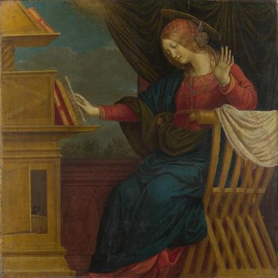 The Virgin Mary (Panel from an Altarpiece: the Annunciatio), before 1511