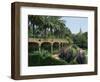 Gaudi Achitecture and Gardens, Gaudi Guell Park, Barcelona, Catalonia, Spain-Robert Harding-Framed Photographic Print