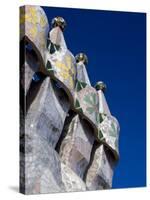 Gaudi Chimney Sturctures, Casa Batllo, Barcelona, Catalonia, Spain-Cindy Miller Hopkins-Stretched Canvas