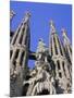 Gaudi Church Architecture, La Sagrada Familia, Barcelona, Catalunya (Catalonia) (Cataluna), Spain-Gavin Hellier-Mounted Photographic Print