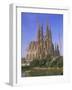 Gaudi Church Architecture, La Sagrada Familia, Barcelona, Catalunya (Catalonia) (Cataluna), Spain-Gavin Hellier-Framed Photographic Print