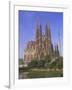 Gaudi Church Architecture, La Sagrada Familia, Barcelona, Catalunya (Catalonia) (Cataluna), Spain-Gavin Hellier-Framed Photographic Print