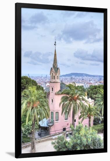 Gaudi House Museum, Park Guell, Barcelona, Spain-Rob Tilley-Framed Photographic Print