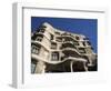 Gaudi's Casa Mila (La Pedrera), Unesco World Heritage Site, Barcelona, Catalonia, Spain-Michael Jenner-Framed Photographic Print