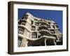 Gaudi's Casa Mila (La Pedrera), Unesco World Heritage Site, Barcelona, Catalonia, Spain-Michael Jenner-Framed Photographic Print