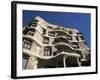 Gaudi's Casa Mila (La Pedrera), Unesco World Heritage Site, Barcelona, Catalonia, Spain-Michael Jenner-Framed Photographic Print