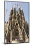 Gaudi's Cathedral of La Sagrada Familia, still under construction, UNESCO World Heritage Site, Barc-Tony Waltham-Mounted Photographic Print