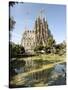 Gaudi's Cathedral of La Sagrada Familia, still under construction, UNESCO World Heritage Site, Barc-Tony Waltham-Stretched Canvas