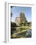 Gaudi's Cathedral of La Sagrada Familia, still under construction, UNESCO World Heritage Site, Barc-Tony Waltham-Framed Photographic Print