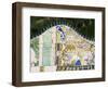 Gaudi's Mosaics, Guell Park, Barcelona, Catalonia, Spain-Peter Scholey-Framed Photographic Print