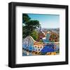 Gaudi's Park Guell Barcelona-null-Framed Art Print