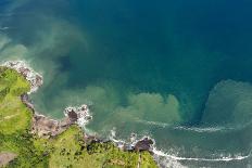 Top View Aerial Photo from Flying Drone of an Amazing Seascape with Paradise Beach and Sea with Tur-GaudiLab-Framed Photographic Print