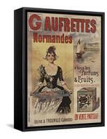 Gaufrettes Normandes-null-Framed Stretched Canvas