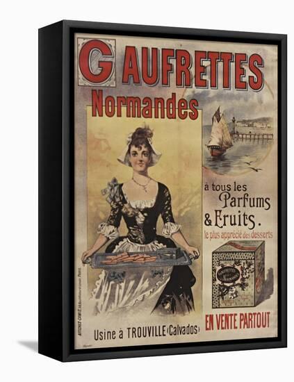 Gaufrettes Normandes-null-Framed Stretched Canvas