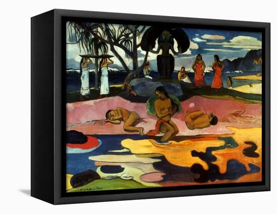 Gauguin: Day Of God, 1894-Paul Gauguin-Framed Stretched Canvas