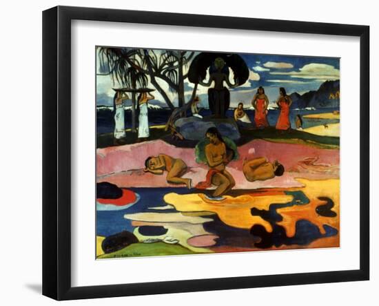 Gauguin: Day Of God, 1894-Paul Gauguin-Framed Giclee Print