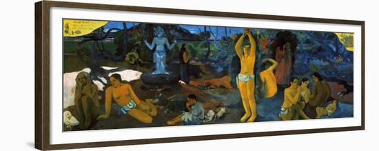 Gauguin: Painting, 1897-Paul Gauguin-Framed Premium Giclee Print