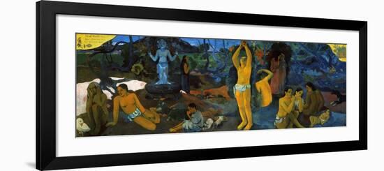 Gauguin: Painting, 1897-Paul Gauguin-Framed Premium Giclee Print