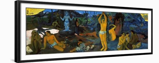 Gauguin: Painting, 1897-Paul Gauguin-Framed Premium Giclee Print