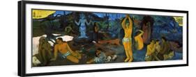 Gauguin: Painting, 1897-Paul Gauguin-Framed Premium Giclee Print