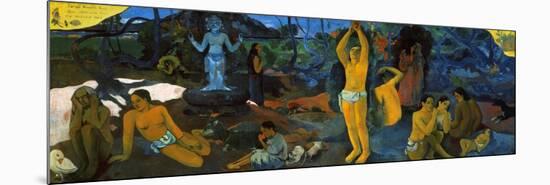Gauguin: Painting, 1897-Paul Gauguin-Mounted Premium Giclee Print