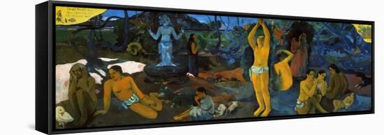 Gauguin: Painting, 1897-Paul Gauguin-Framed Stretched Canvas