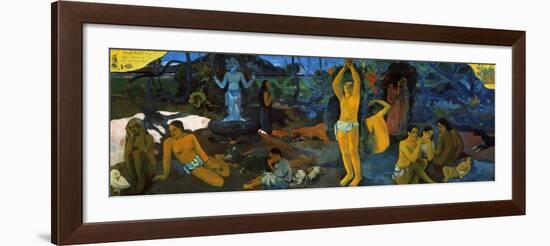 Gauguin: Painting, 1897-Paul Gauguin-Framed Giclee Print