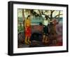 Gauguin: Pandanus, 1891-Paul Gauguin-Framed Giclee Print