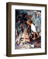 Gauguin: Pape Moe, 1892-Paul Gauguin-Framed Giclee Print