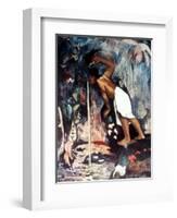 Gauguin: Pape Moe, 1892-Paul Gauguin-Framed Giclee Print