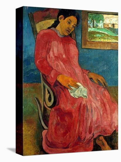 Gauguin: Reverie, 1891-Paul Gauguin-Stretched Canvas