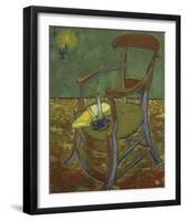 Gauguin’s Chair, 1888-Vincent van Gogh-Framed Giclee Print