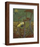 Gauguin’s Chair, 1888-Vincent van Gogh-Framed Art Print