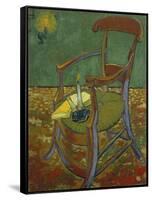 Gauguin's Chair, 1888-Vincent van Gogh-Framed Stretched Canvas