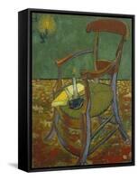 Gauguin's Chair, 1888-Vincent van Gogh-Framed Stretched Canvas