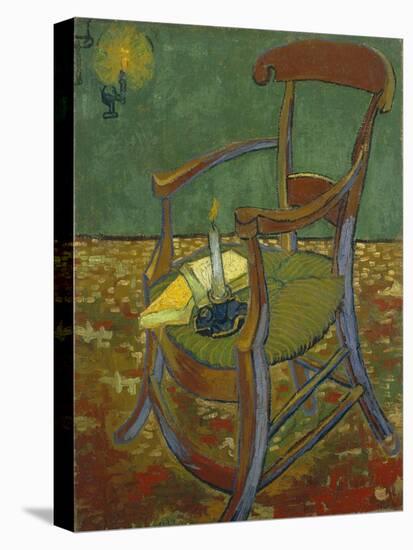 Gauguin's Chair, 1888-Vincent van Gogh-Stretched Canvas