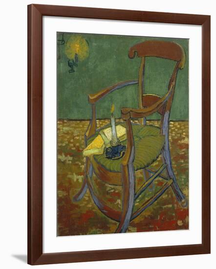 Gauguin's Chair, 1888-Vincent van Gogh-Framed Giclee Print